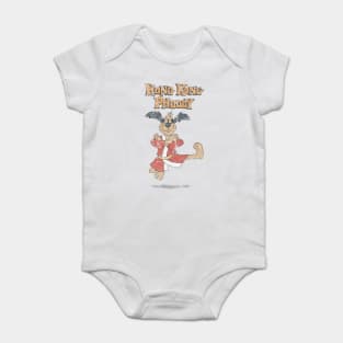 Hong Kong Phooey (aged and weathered) Baby Bodysuit